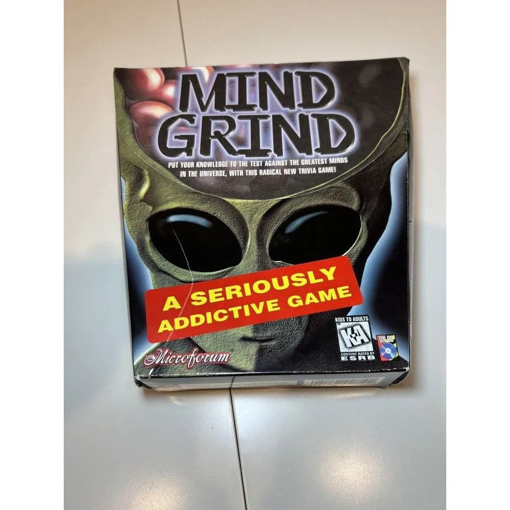 Mind Grind Microforum PC Game Brand New Sealed in Box, Manual included 1996